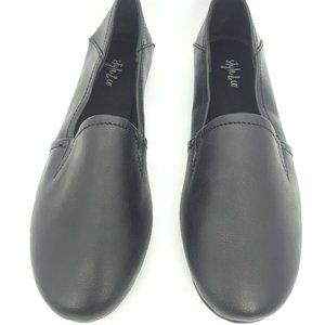 Style Co Nixine Slip-On Flats Black Smooth 8.5M